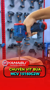 Máy Bắn Vít Cầm Tay 160Nm YAMASU Chuyên Vít Lực Siết Mạnh 3 Tốc Độ Chính Hãng YMS-MCV10160G2W