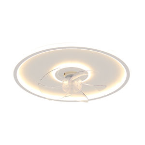 GUJIA | Ceiling Fan Light Modern Simple Dining Room Light Integrated Electric Fan Light