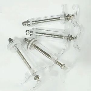 2 IN 1 Syringe injection for pig set 10ml Pig injection syringe with 1 Dozen Stainless needles