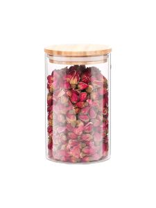 Toples Kaca Biji Kopi Teh Storaged Jar Display Food