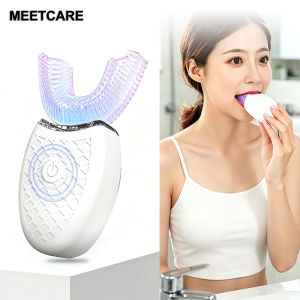 Electric Toothbrush U-Type 360 Degrees Intelligent Silicon Head Electric Toothbrush Automatic USB Rechargeable Waterproof