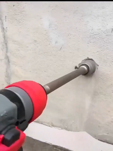 โฮลซอเจาะปูน ดอกสว่านเจาะปูน โฮลซอ โฮลซอเจาะคอนกรีต เจาะอิฐผนัง ชุดโฮลซอ ขนาด30 35 50 65 ก้านยาว 200mm