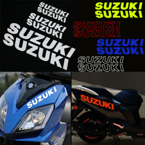 Suzuki รถจักรยานยนต์โลโก้สติกเกอร์สะท้อนแสงมอเตอร์ไซด์ Trunk Body Decalfor Suzuki [ในสต็อก]