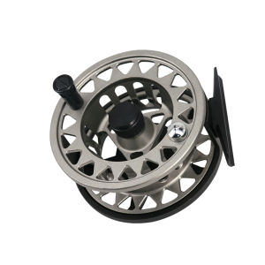 Deukio | DEUKIO Fly Fishing Reel CNC Aluminum Alloy Anticorrosive Saltwater Fly Reel with Large Arbor 5/6 7/8 WT Left/Right Handle