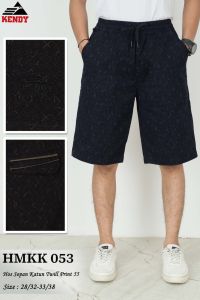 Celana KENDY Pendek Motif RIP (Lingkar Karet) HMKK 053 || 0040