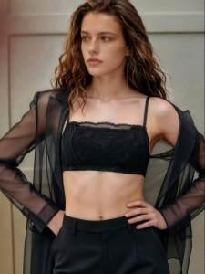 GAINREEL | Black Lace Anti-Exposure Bra
