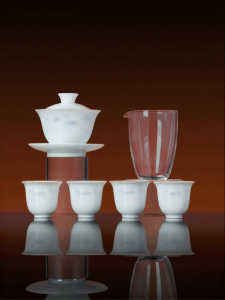 JINGDEZHEN | Tea Tasting Ceramic Gaiwan Set
