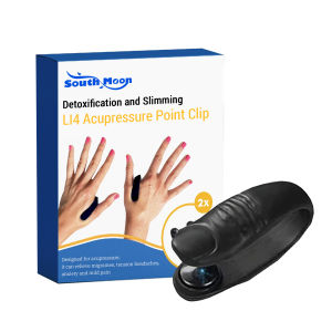 South Moon Detoxification And Slimming Li4 Acupressure Point Clip Body Shaping Care Clip Shape Thighs And Arms Tighten The Abdomen Finger Pressure Clips Hand Pressure Point Clip Health Care Product 1pair