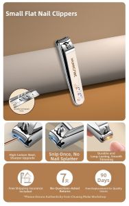 Cute & Splatter-proof Nail Clippers Set
