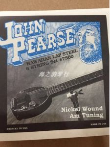 American Handmade John Pearse Hawaiian a Tune C6E6 Tuning Electric Guitar String Slider Hawaiian Guitar 6