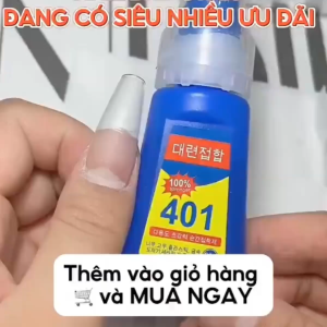 Keo dán nghệ thuật làm móng 401 Dụng cụ nghệ thuật làm móng cho các cửa hàng nghệ thuật làm móng
