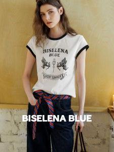 BEIQIANI | American Retro Collegiate Style T-Shirt