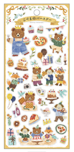 Cute Animal Cartoon Stickers Mindwave Decorative Patchwork Daily Life Scrapbooking DIY Adhesive Decals Paper Products