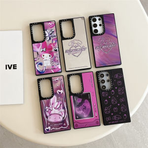 New Melody Trendy Brand Sanrio Cute Meilidi Compatible Samsung S25U Mirror Phone Case S24Ultra Magnetic Wireless Charging Phone Protective Cover S24Plus Lovely Magsafe