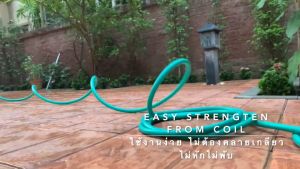 สายยาง รดน้ำต้นไม้ ยาว 10-20-30 ชนิดสายเกลียว รุ่น Spiral21 [SRH-12]