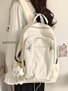 Lightweight Womens Backpack Simple Design Outdoor Hiking School Bag Double Shoulder Bag for Middle And High School Students