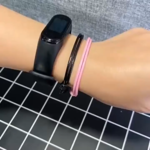 Adjustable Waterproof Wax Rope Wrist Chain Lucky Couple Bracelet Lovers Fortune Jewelry Gift