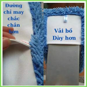 Bông lau nhà nùi lau nhà san hô loại CAO CẤP (bền gấp 3 lần) miếng lau nhà công nghiệp thay thế chuyên dụng siêu sạch Siêu bền