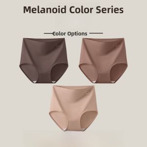 Miiow | High Waist Womens Underwear Pure Cotton Modal Briefs Breathable Antibacterial Seamless Triangle Shorts Comfortable Innerwear