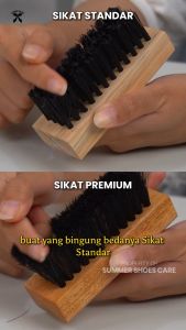 Sikat Sepatu Shoe Brush Standard Premium - Summer Shoes Care