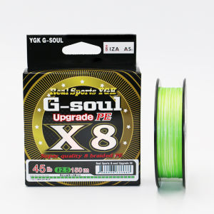 YGKPE G SOUL X8 BRAID Upgrade Braid Fishing Line Super Strong 8 Strands Multifilament PE Line 150M 200M Made In Japan 14LB-60LB