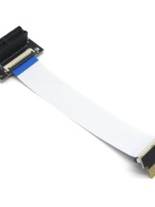 Pci-E X1 Extension Cable 3.0 Mainboard Small Slot 90 Degree No-Drive Internet Cafe PXE Laptop Sound Card Network Cable