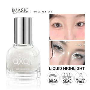 Imagic Kim Cương Con Lăn Chất Lỏng Làm Nổi Bật mặt cơ thể Trang Điểm Sáng bột nhũ Pearlescent Flash Làm Sáng 10Ml