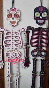 GANTUNGAN HA-04 HALLOWEEN DEKORASI PESTA HALLOWEEN gantungan tengkorak hiasan Halloween