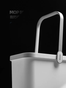 SR99. ECOCO Premium Rectangular Plastic Bucket for Mopping with Thickened Material and Carry Handle