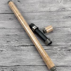 1Set Fishing Rod Cork Handle Assembly Complete Grip Kit with Reel Seat DIY Replacement Parts for Custom Rod Building & Repair