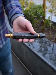 GAOYASHUIQIANG Nozel Semprotan Air Mesin Cuci Mobil Bertekanan Tinggi Pipa Selang Taman G-187 - 7CHK4SBK