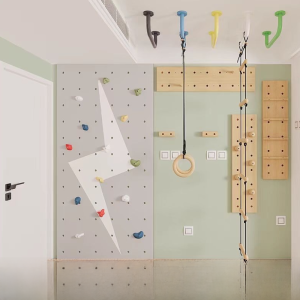 Indoor Climbing Wall for Children Home Use Rock Climbing Gym for Kindergarten Physical Training Equipment Children Play Tower