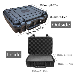 Large Size Tool Box ABS Plastic Case Toolbox for Mechanics Pelican Case Waterproof Hard Case Suitcase Tools Storage Box