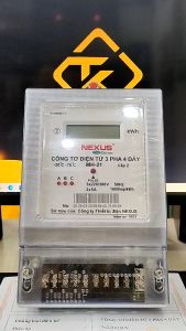 [Ảnh thật] CÔNG TƠ ĐIỆN TỬ GIÁN TIẾP NEXUS 3 PHA 3 x 5A – MH21-GT