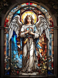 BILIBILI | Sacred Jesus Christ Stained Glass Artwork Jigsaw Puzzle 1000PCS-50X70CM Stress Relief Puzzle Wall Art Decor Gift