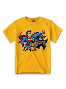 Kaos Anak Superhero Unite Force Laki Laki/Baju Anak Cotton Combed 30s Usia 1-12Tahun