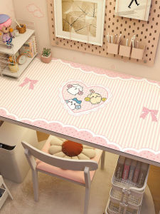 Leather Desk Mat for Learning And Office Computer Eye Protection Large Size Student Workstation Pad Simple Modern Style