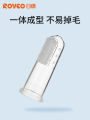 Rikang Baby Finger Toothbrush Infants Baby Baby Toothbrush Kids Silicone Soft Brush 0-1-2-3 Years Old. 