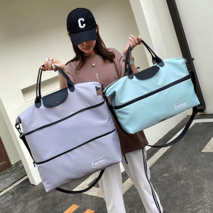 Swimming Gym Bag Womens Sports Training Mens Large Capacity Portable Folding Travel Bag Storage Luggage Wet and Dry Separation Package