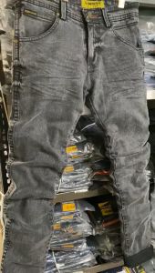 MC WISCER Celana Panjang Pria Jeans Bahan Denim Jeans Melar Pola Skinny Stretch Tidak Luntur Pria