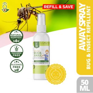 Eco Love Bugs Away with Moisturizer - Citronella Spray - Mosquito Insect Repellent - Dengue Lamok Refillable