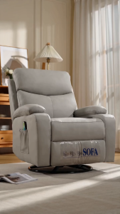 Manual Recliner Single Seat Sofa Lazy Chair Leisure Sofa Bed Adjustable Reclining Lie Down Sleep Living Room Bedroom