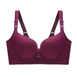 Plus Size Intimates Womens Summer Thin Push up Breast Holding Push-up 100.00kg Plus Size Ladies Bra with Steel Ring