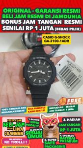 CASIO ORIGINAL - G-SHOCK GA-2100-1ADR - Strap Jam Tangan Rubber