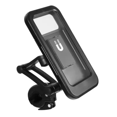 Popular Motorcycle Bicycle Phone Holder Waterproof Magnetic Mount 360° Rotation Adjustable Outdoor Cycling Phone Accessories