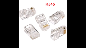 Hộp 100 đầu mạng RJ45 nhựa