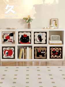 Khăn Che Tủ Đồ Hoạt Hình Khăn Che Bụi Ngăn Đựng Đồ Túi Đựng Đồ Sách Khăn Che Tủ Đồ Chống Bụi Chống Thấm Nước Không Cần Khoan