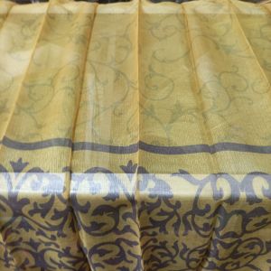 Dalaman Gorden/ Vitrase batik L 2 mtr Hijau