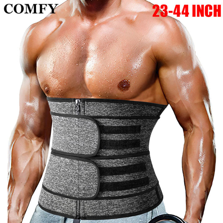 COMFY 23-44 INCH Men Waist Trimmer Weight Loss Stomach Belt Body