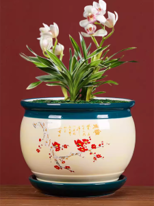 Jiaxun | Large Multifunctional Flower Pot with Tray